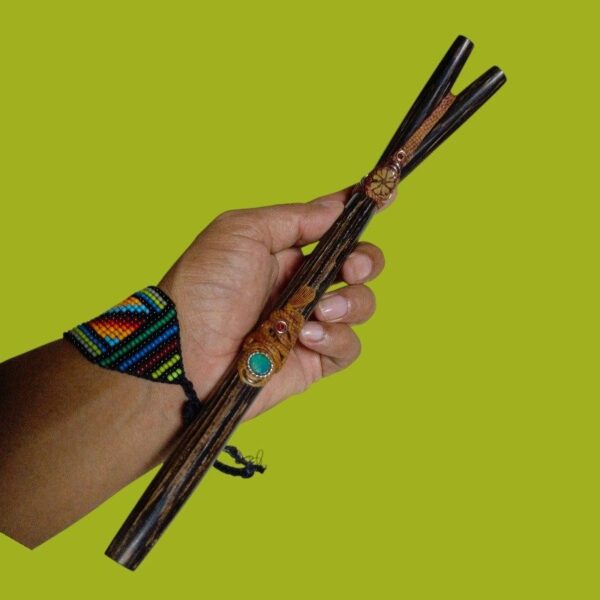 Tepy,s Doble de Madera y Chonta y Palo Santo : Armonía y Conexión Ancestral