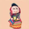 Adorno de Cholito y Cholita Andino Artesanal