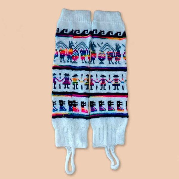 Escarpines Calentadores de Rodilla en Lana de Alpaca Unisex