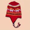 Gorro Chullo Unisex de Lana de Alpaca con Orejeras