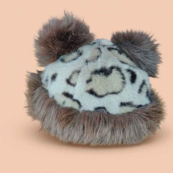 Gorra de Piel y Lana de Alpaca para Mujer con Orejitas