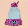 Gorra Tejida de Lana de Alpaca Unisex con Pompon Cusco