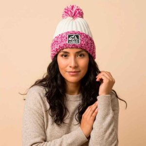 Gorra Tejida de Lana de Alpaca Unisex con Pompon Cusco